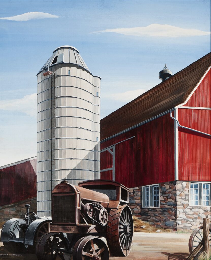 Red Barns (After the Harvest)