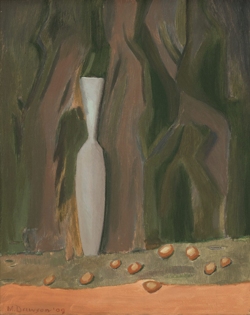 Blue Vase and Nuts