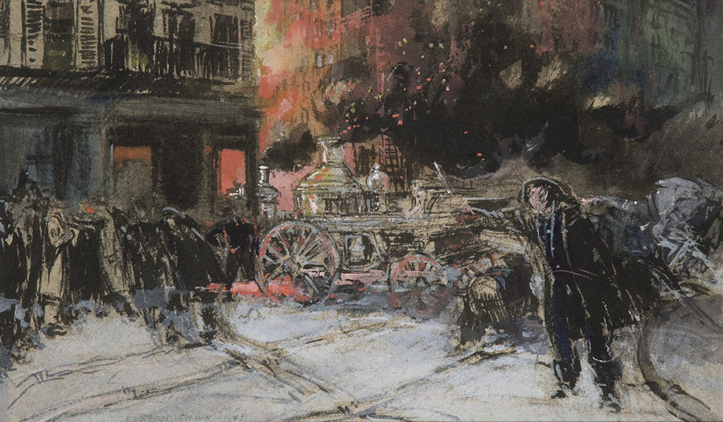 Fire on Mott Street