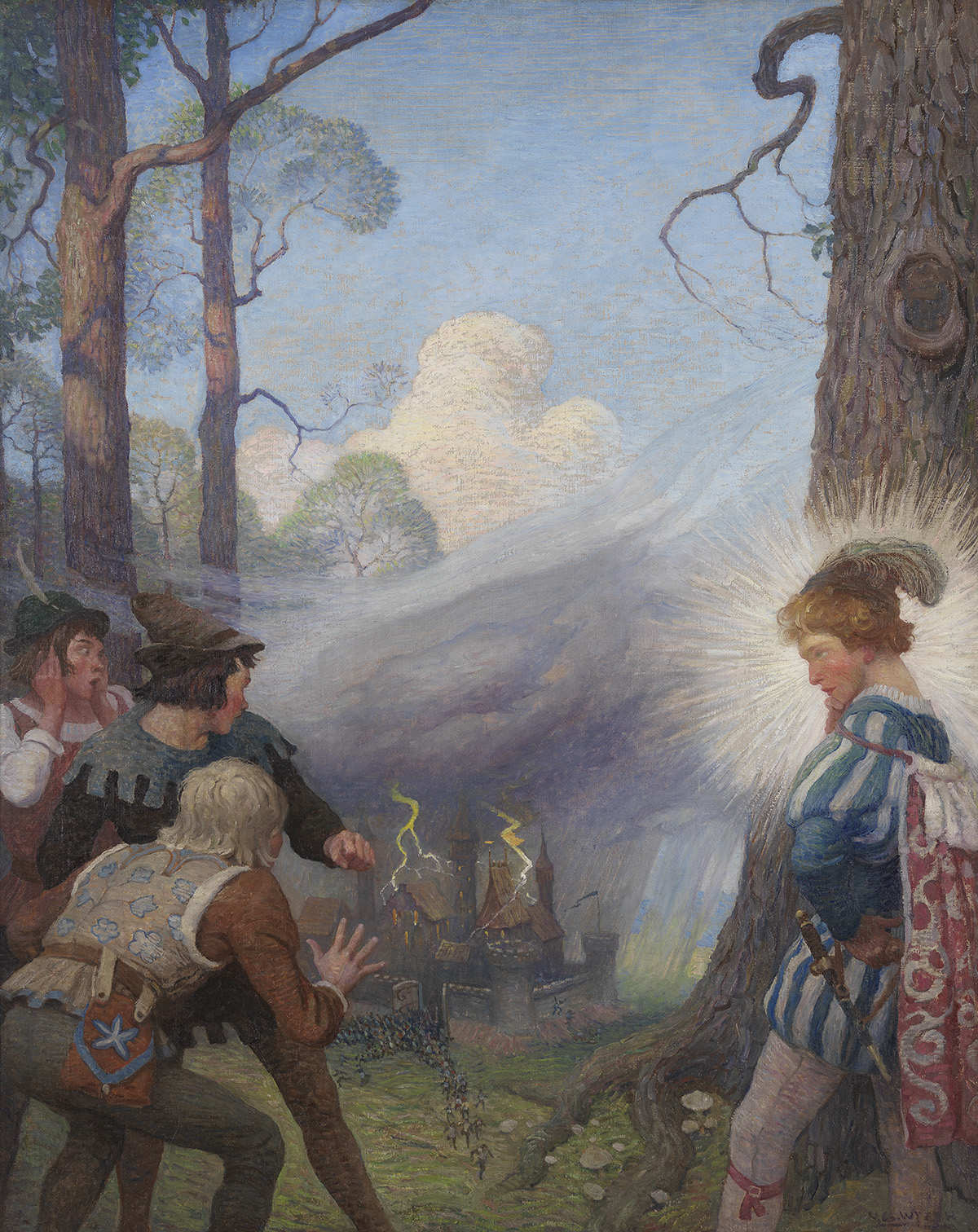 N.C. Wyeth’s Strangest Adventure