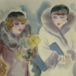 Two Women Walking