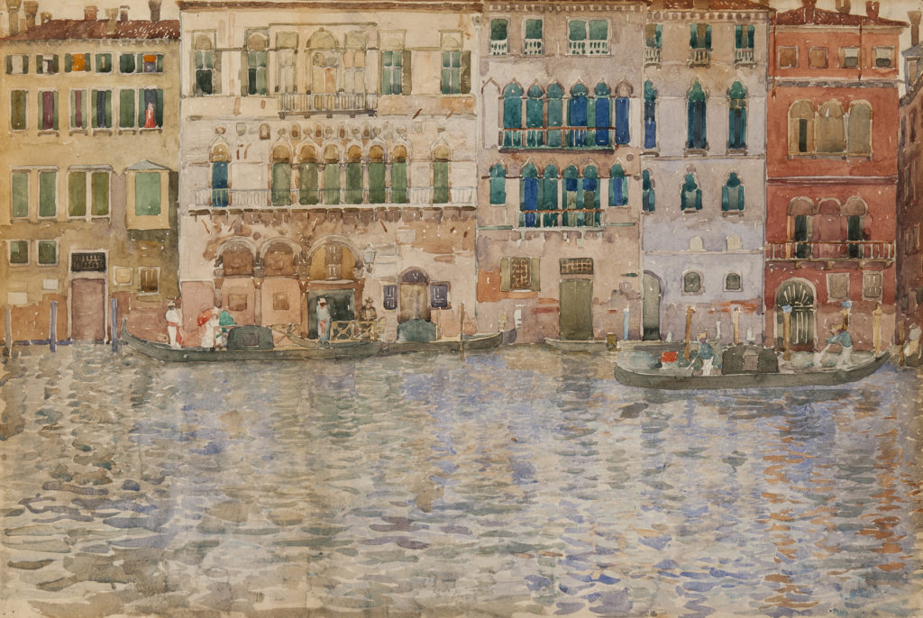 Venetian Palaces on the Grand Canal